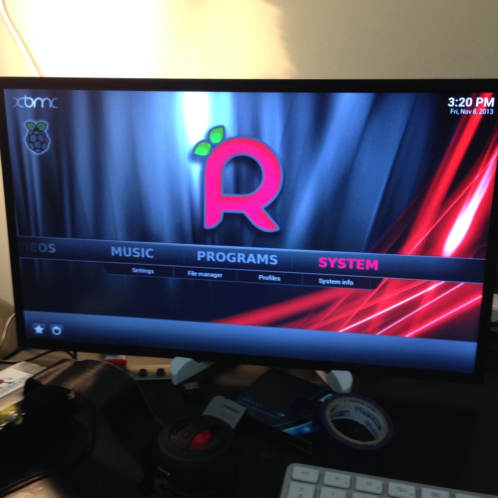 XBMC Screen On Able-HD Screen