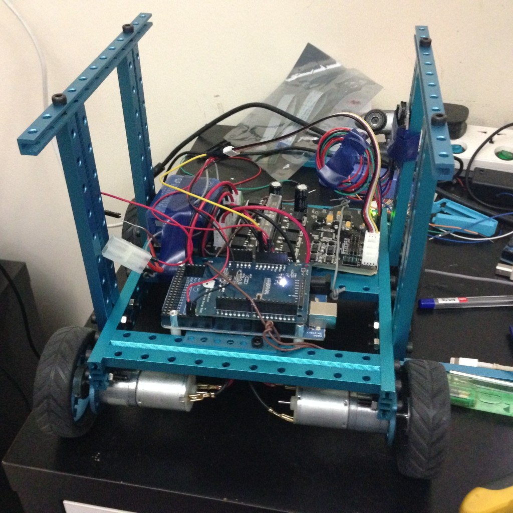 Robotic Car Connected With Arduino Mega