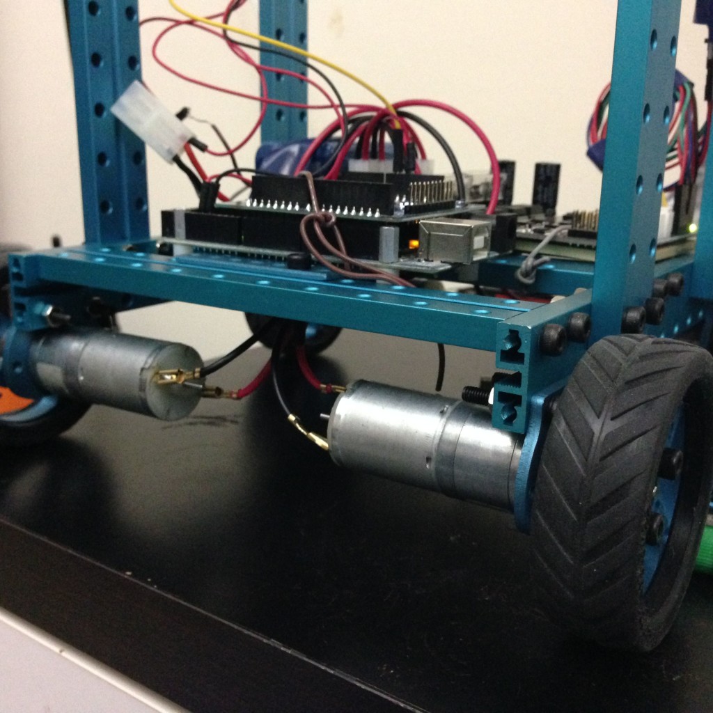 Robotic Car Down Angle