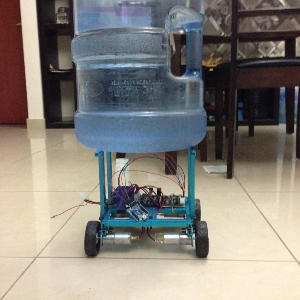 Robotic Car With 15 Kilo Load