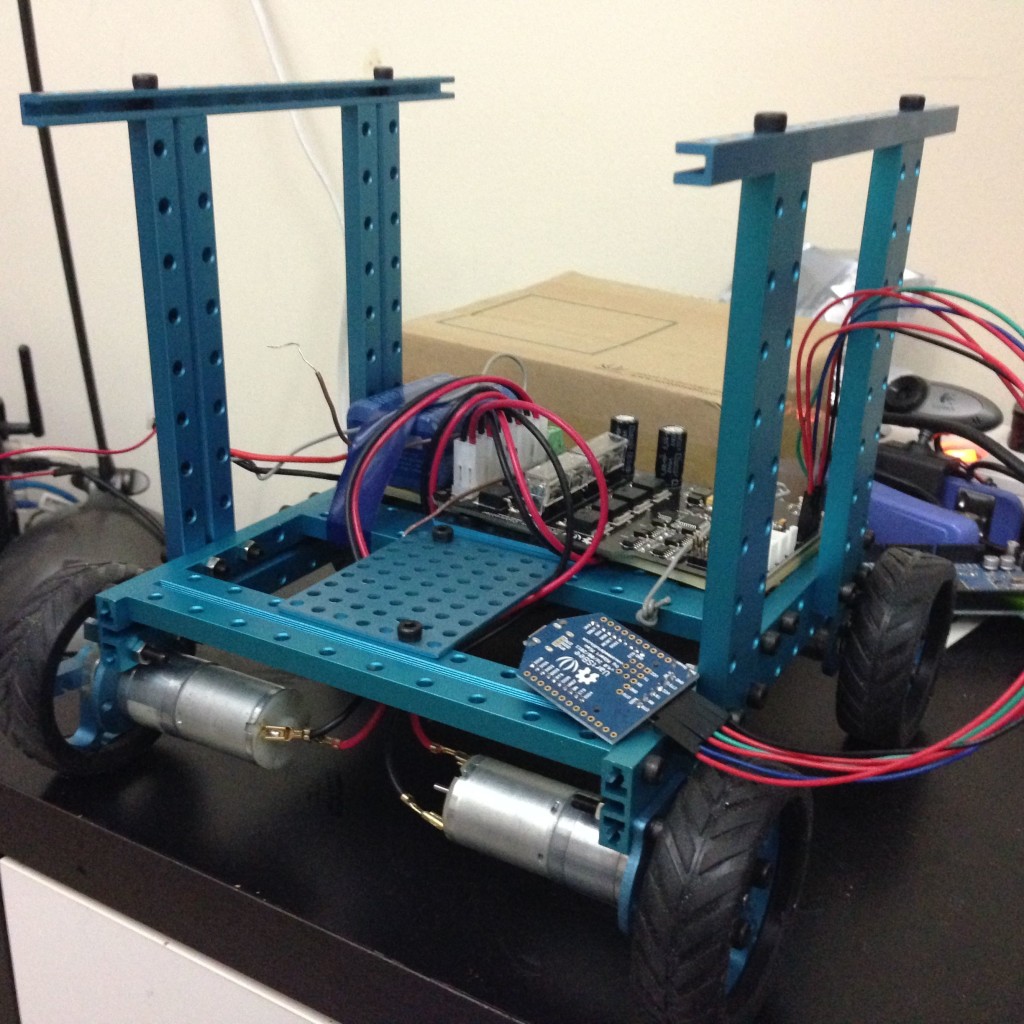 Robotic Car With Carry Arm